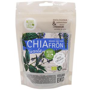 Mother Earth Chiafrö Svarta RAW & EKO, 250 g produkt bild