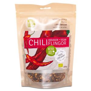 Mother Earth Chiliflingor EKO 150 g produkt bild