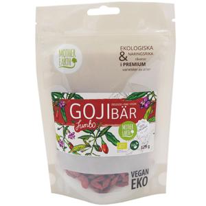 Mother Earth Gojibär Jumbo RAW & EKO, 125 g produkt bild