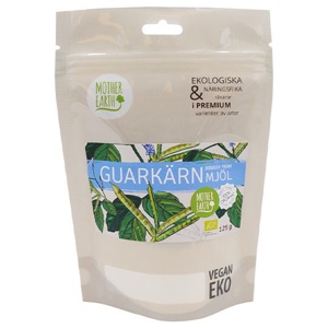 Mother Earth Guarkärnmjöl EKO, 125 g produkt bild