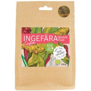 Mother Earth Ingefärapulver Premium ME EKO 250 g produkt bild