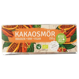 Mother Earth Kakaosmör Pangoa Premium RAW & EKO 350g produkt bild