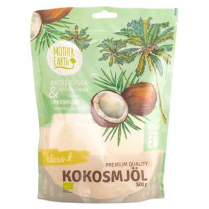 Mother Earth Kokosmjöl Premium EKO 500 g produkt bild