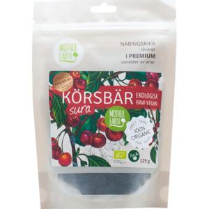 Mother Earth Körsbär Sura Eko, 125 g produkt bild