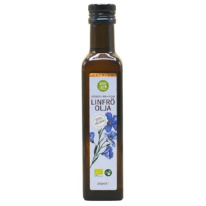 Mother Earth Linfröolja EKO 250 ml produkt bild