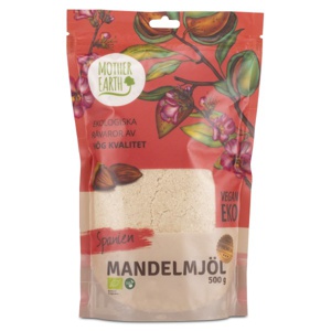 Mother Earth Mandelmel Premium RAW & ØKO 500 g produktbillede