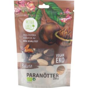 Mother Earth Paranötter Premium RAW & EKO, 200 g produkt bild