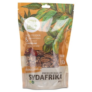 Mother Earth Pekannødder Premium Raw & Øko 350 g produktbillede