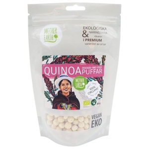 Mother Earth Quinoapuffar Premium EKO 60 g produkt bild