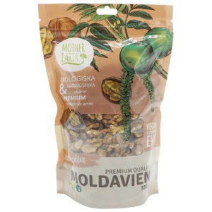Mother Earth Valnötter Premium RAW & EKO 350g produkt bild