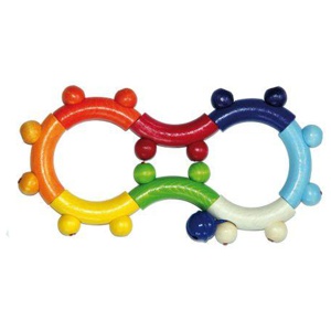 MOTORIKRASSEL 8 blaue Schelle Produktbild