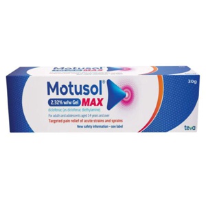 Motusol Max 2.32% w/w Diclofenac Gel product image