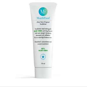 MouthFood Aloe Vera tandkräm 75 ml produkt bild