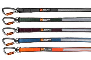 Non-stop Dogwear Move Leash - Blå / 1.5 m/10 mm produkt bild