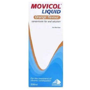 Movicol Liquid Orange Solution For Constipation - 500ml product image