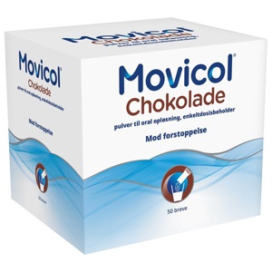 Movicol Chokolade - 50 breve produktbillede
