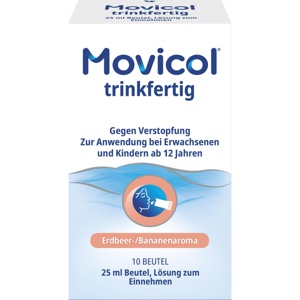 MOVICOL trinkfertig 25 ml Beutel Lsg.z.Einnehmen Produktbild