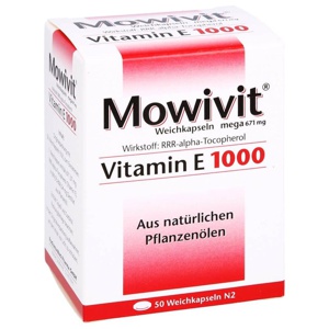 MOWIVIT Vitamin E 1000 Kapseln Produktbild