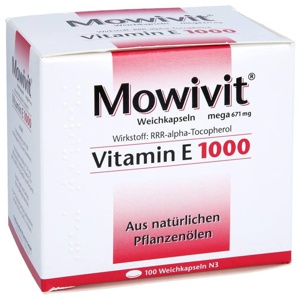 MOWIVIT Vitamin E 1000 Kapseln Produktbild