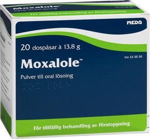 Moxalole, pulver till oral lösning i dospåse 20 st produkt bild