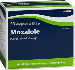 Moxalole, pulver till oral lösning i dospåse 8 st produkt bild