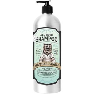 Mr Bear Family All Over Shampoo Springwood 1000 ml produkt bild