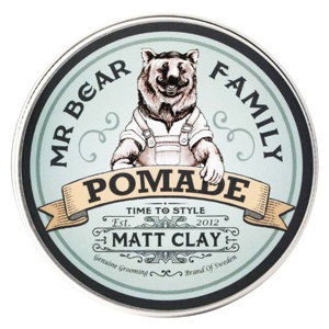 Mr Bear Family Pomade Matt Clay 100 ml produktbilde
