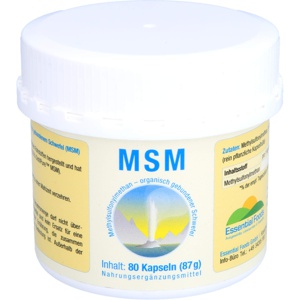 MSM 1000 mg Kapseln Produktbild