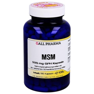 MSM 500 mg GPH Kapseln Produktbild