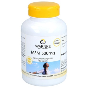 MSM 500 mg Kapseln Produktbild