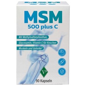 MSM 500 mg plus Kapseln Produktbild