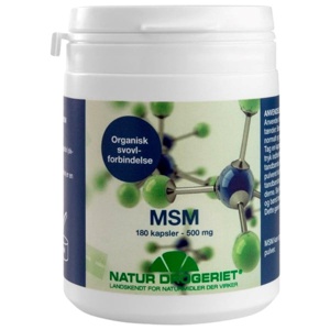 MSM Kapsler - 180 stk produktbillede