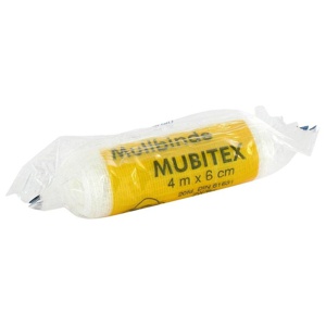 Mubitex Mullbinden 6cm einze, 1 St Binden Produktbild