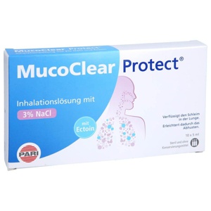 MucoClear Protect 10X5 ml Inhalationslösung Produktbild
