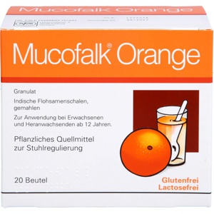 MUCOFALK Orange Gran.z.Herst.e.Susp.z.Einn.Beutel Produktbild