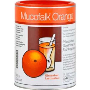 MUCOFALK Orange Gran.z.Herst.e.Susp.z.Einn.Dose Produktbild
