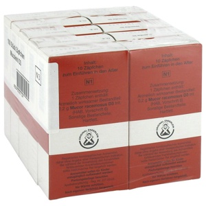 MUCOKEHL D 3 Zäpfchen Produktbild