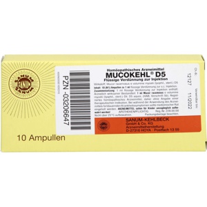 MUCOKEHL D 5 Ampullen Produktbild