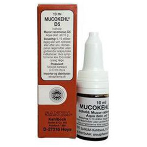 Mucokehl D5 dråber (brun) - 10 ml produktbillede