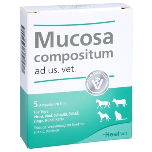 MUCOSA compositum ad us.vet.Ampullen Produktbild