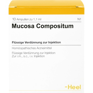 MUCOSA compositum Ampullen Produktbild