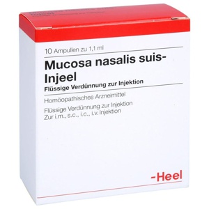 MUCOSA nasalis suis Injeel Ampullen Produktbild