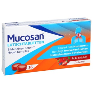 MUCOSAN Lutschtabletten rote Früchte Produktbild