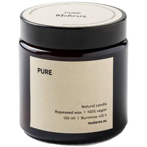 Mulieres Natural Candle Pure 120 ml produkt bild
