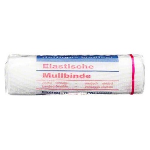 Mullbinden 4mx12cm elastisch, 1 St Binden Produktbild