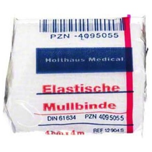 Mullbinden 4mx4cm elastisch, 1 St Binden Produktbild