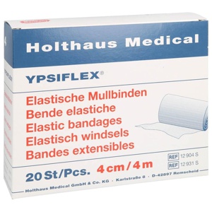 Mullbinden 4mx4cm elastisch, 20 St Binden Produktbild