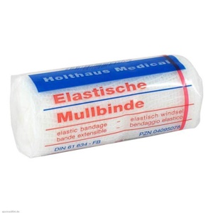 Mullbinden 4mx8cm elastisch, 1 St Binden Produktbild