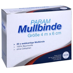 MULLBINDEN 6 cmx4 m unverpackt Produktbild