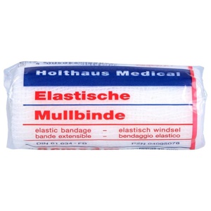 MULLBINDEN elastisch 8 cmx4 m Produktbild